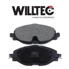 Pastilha Freio Dianteira Cerâmica Novo Golf 2013 Em Diante Willtec