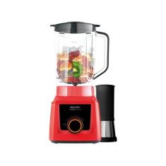 Liquidificador Mallory Taurus Vermelho 12 velocidades 1300W, Vermelho,