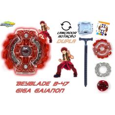 Beyblade Burst C/Lançador Giga Gaianon Beyblader Gou Shagake