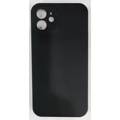 Capa Capinha Compatível Com iphone 12 tela 6.1 Silicone Aveludada Prem