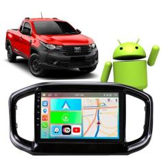 Kit Multimidia Android Carplay Strada 2021-2024 9 Pol GPS TV Wifi - E-