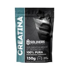 Creatina Monohidratada 150g - 100% Pura Importada - Soldiers Nutrition