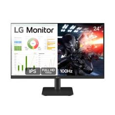 Monitor Lg 24ms500 24'' 100hz 5 Ms Ips Full Hd Hdmi Ajuste De Inclinaç