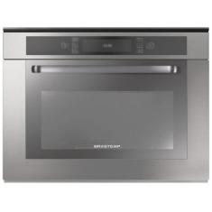 Micro-ondas Brastemp de Embutir 40 Litros Inox BMO40AR, Prata, 220V