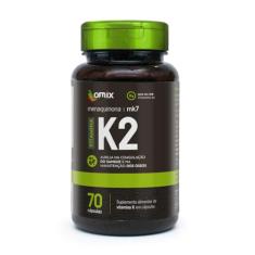 Vitamina K2 - MK7-70 cápsulas - Omix