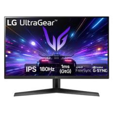 Monitor Gamer LG UltraGear 27” IPS, 180Hz, 1ms (GtG), NVIDIA® G-SYNC® , AMD FreeSync™, HDR10, sRGB 99% - 27GS60F-B - 27GS60F-B