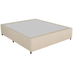 Base Cama Box Casal Gazin 27x138x188cm - Sommie Suede