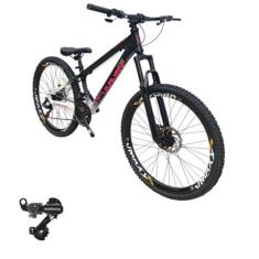 Bicicleta Vikingx Aro 26 Tuff 44 Cambio Shimano Traseiro 24v Aluminio 