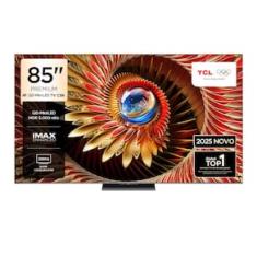 Smart TV 85” 4K TCL 85C8K QD-Mini LED 144Hz Google TV Zero Border