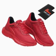 Tênis Masculino Esportivo Academia Caminhada Treino Corrida Super Leve Macio-Masculino