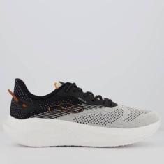 Tênis Olympikus Mescla Branco e Preto-Masculino