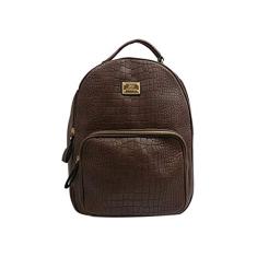 Mochila Feminina Textura RED Flamingo Marrom M