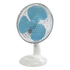 Ventilador De Mesa e Parede Fame Personal Fan 110v Funcional Com Inclinação 20w Branco/Azul