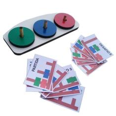 Torre De Londres Brinquedo Educativo Em Madeira - Planeta Brinquedo