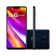 Smartphone LG G7 ThinQ 64GB Preto 4G Octa Core - 4GB RAM Tela 6,1 Câm.