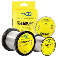 Seaguar Linha de pesca Invizx Freshwater 100% fluorocarbono 11 kg, 25 jardas - 25 VZ200