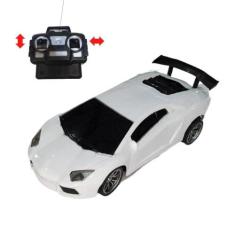 Carrinho de Controle Remoto Carro Estilo Italiano Branco - Jmd