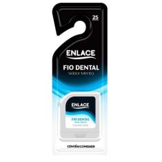 Fio Dental Enlace 25m - Embalagem com 12 Unidades