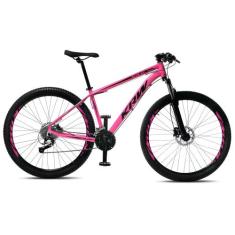 Bicicleta Aro 29 KRW Alumínio Shimano 24V Freio a Disco hidráulico S61