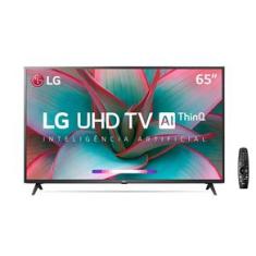 Smart TV LED 65&quot; UHD 4K LG 65UN7310 Bluetooth, Wi-Fi, HDR