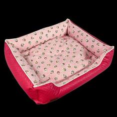 Cama para cachorro cama para gato caminha para pet retangular love cak