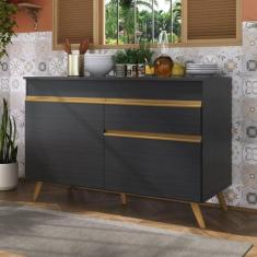 Balcão Cozinha Gabinete Pia 120 cm 2 Portas 1 Gaveta Veneza GB Multimó