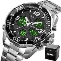 Relógio Masculino Skmei 1649 Anadigital Esporte Casual Luxo-Masculino