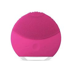 Esponja Mini Elétrica Massageadora Para Limpeza Facial Pink
