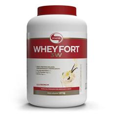 Vitafor - Whey Fort 3W - 1,8Kg - Baunilha