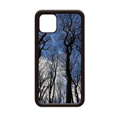 Cenário de natureza ciência florestal verde azul para iPhone 11 Pro Max capa para celular Apple