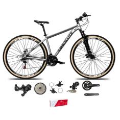 Bicicleta Aro 29 Absolute Nero 5 Kit 2x9 Freio Hidráulico K7 11/40 Pdv 24/38 Susp Trava Pneu Faixa-Unissex