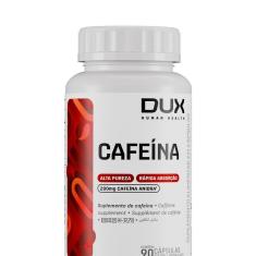 Cafeína 200mg (90 Capsulas) Dux Nutrition-Unissex