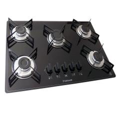 Fogão Cooktop 5 Bocas Semplice Safanelli