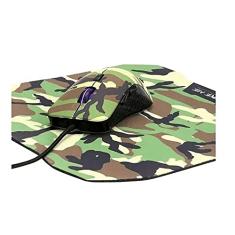 Mouse Gamer Led 3200dpi + Mouse Pad Camuflado Xtrike Pc Xbox