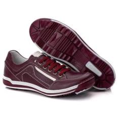 Tenis Masculino Sapatenis social Em Couro Qualidade duravel-Masculino