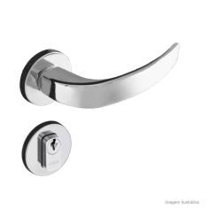 Fechadura Externa Aço Zamac Vic Pado Cromado