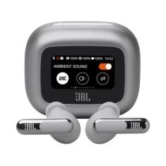 Fone de Ouvido Bluetooth JBL Live Beam 3 Prata, Prata