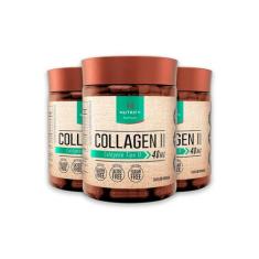 Kit 3 Colágeno Tipo 2 Collagen II Nutrify 60 Cápsulas