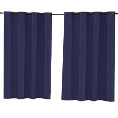Cortina Blackout Corta Luz 220cm x 130cm - Marinho