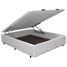 Cama Box Baú Viuva Branco - 120x200