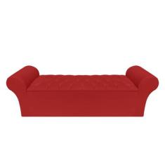 Recamier Baú Calçadeira Quarto Queen 158cm Barcelona - Mance Decor, Su