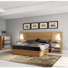 Cama Casal Tw22 Freijó - Dalla Costa