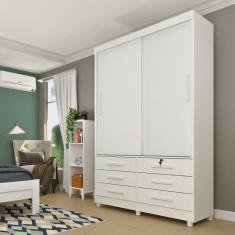 Guarda Roupa Casal 2 Portas 6 Gavetas Chicago
