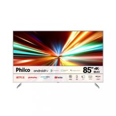 Smart TV Philco 85 Polegadas QLED PTV85F8TAGCM - Cinza