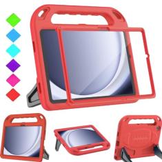 BMOUO Capa infantil para Samsung Galaxy Tab A9 Plus de 11 polegadas 2023 (SM-X210/X216/X218) - com protetor de tela integrado, à prova de choque, alça conversível, capa para Samsung Galaxy Tab A9 Plus