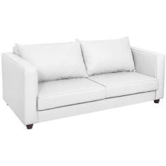 Sofá 2 Lugares Lisboa Suede - Doce Sonho Móveis, Branco