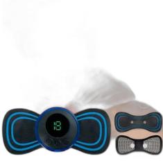 Mini Massageador Portátil Recarregável Dor Pescoço Coluna - Bellator