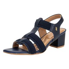 Sandália Feminina Salto Grosso Usaflex Ma0505