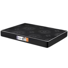 Colchão Casal Hellen Pro Confort Espuma D20 12x138x188 cm - Preto