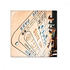 Adesivo brilhante de azulejo de cerâmica com foto de jogo de jogo de lascas